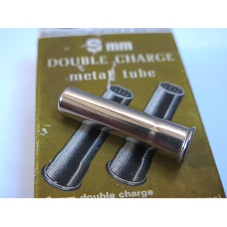 9mm double charge métal tube MGM