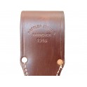 Porte baionnette cuir fauve Gew 98 repro