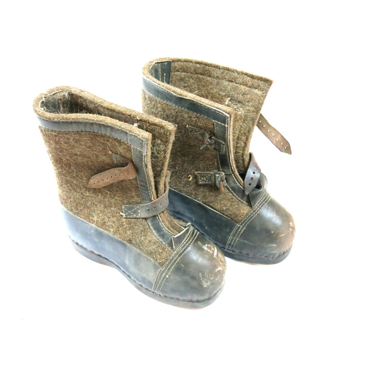Paire de Surbottes originales Allemandes front de l'est Wh ww2 