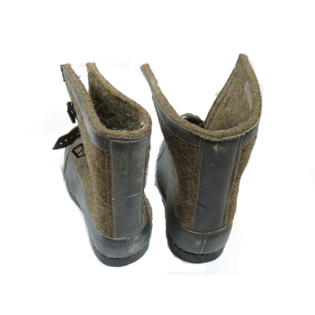 Paire de Surbottes originales Allemandes front de l'est Wh ww2 