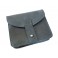 Black leather pouch for Lebel