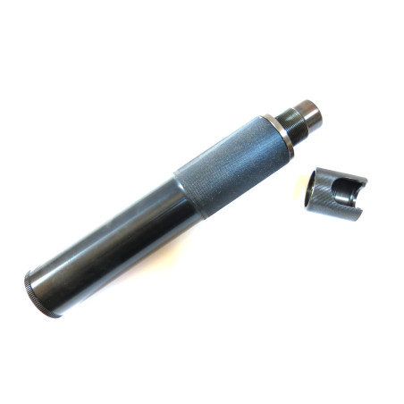 Silencieux Alu calibre 222 ou 223 avec adaptation sur tout cache flamme type M16