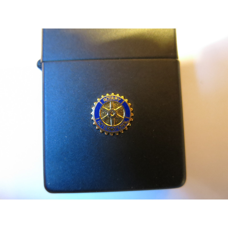 Briquet Zippo original ROTARY Int 