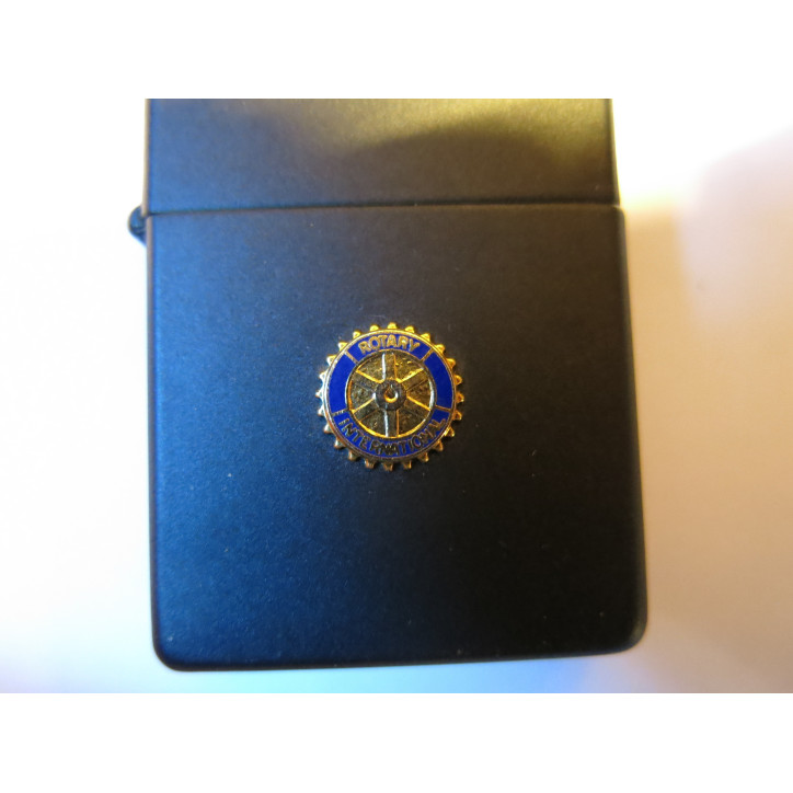 Briquet Zippo original ROTARY Int 