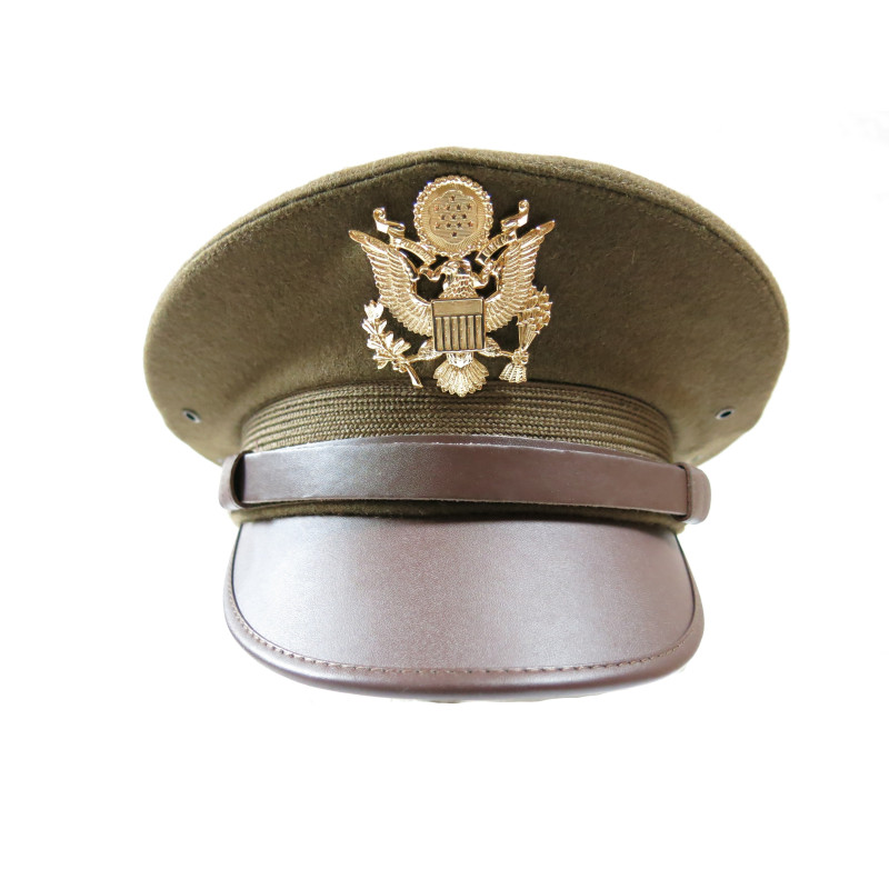 Casquette officier US Army 39/45 reproduction 