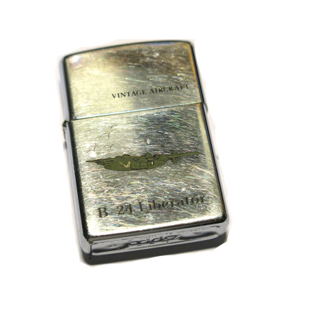 Briquet Zippo original gravure B24 Liberator US