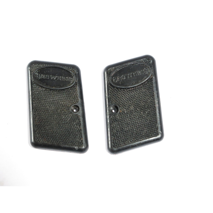 Plaquettes pistolet  FN baby 6.35 bakélite 