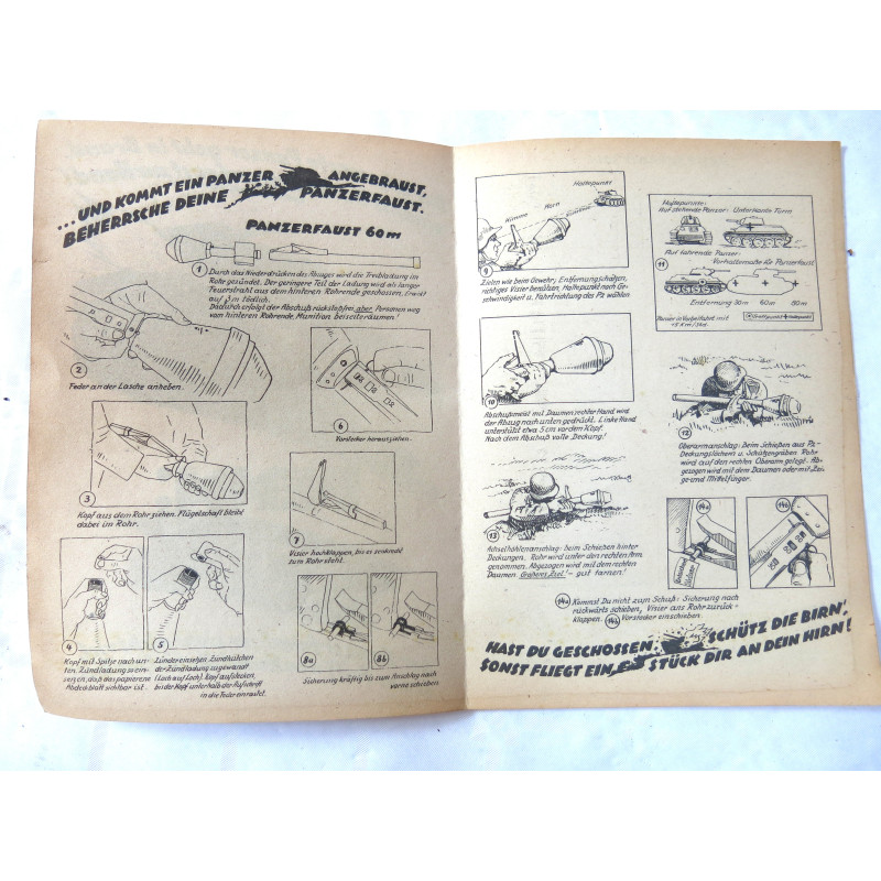 Notice originale Wh panzerfaust 