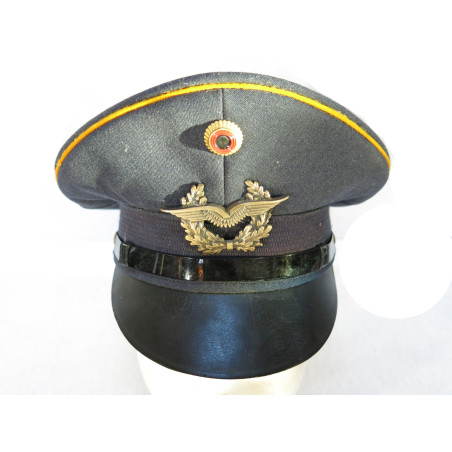 Casquette Allemande Schirmmütze Bundeswehr liseret jaune armée de l'air