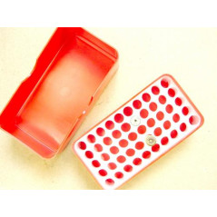 Boite a munitions SIB Rouge ref B02   9 para  357 