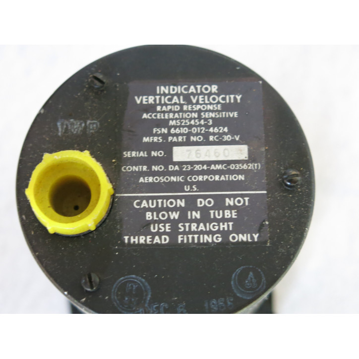 Variometre Aviation US Vietnam 1966 ref va  781
