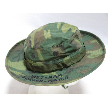 Chapeau de brousse US Vietnam 1968 ref Co 723