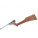 Crosse bois pour P08 Luger Artillerie complète   