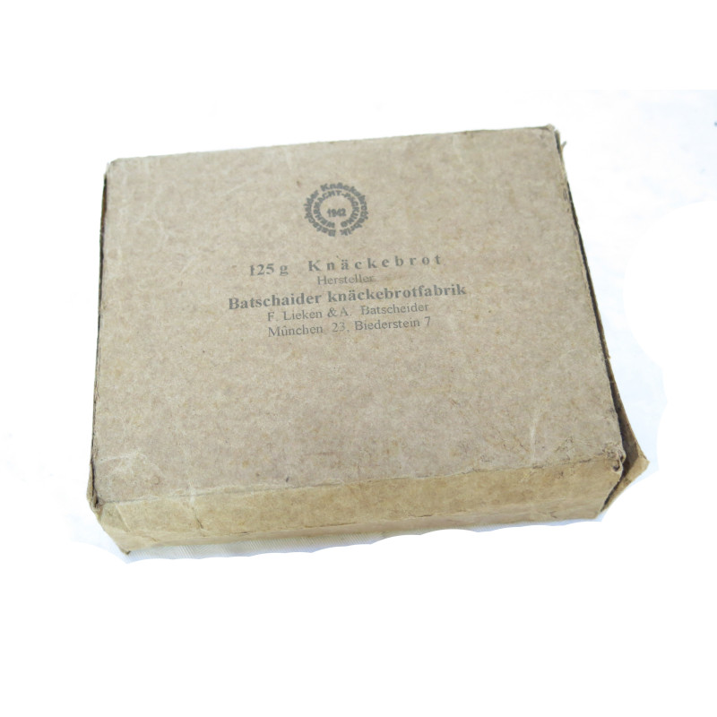 Boite carton vide pain Allemand Knackebrot Wh 39/45 ref bo40