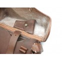 Etui cuir P08 Luger Artillerie fauve  Ref et 49 