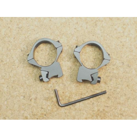 Paire de Colliers 11 mm diametre 25