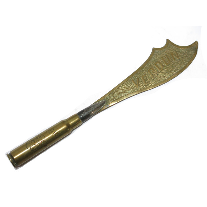 Coupe papier de Poilu Verdun 1916   Ref po 47