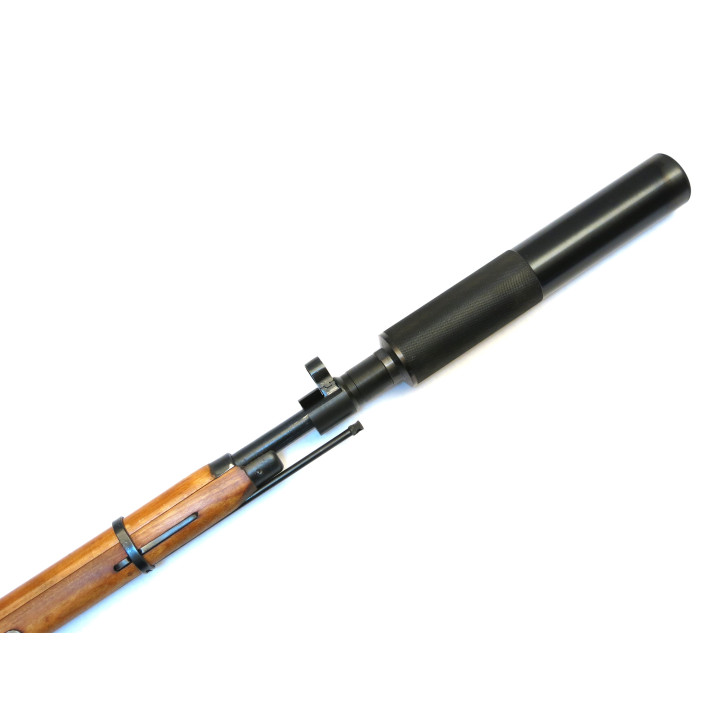 Silencieux pour Fusil Mosin nagant avec adaptateur Ref new