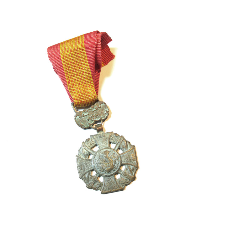 Medaille croix de la vaillance Vietnam Indo