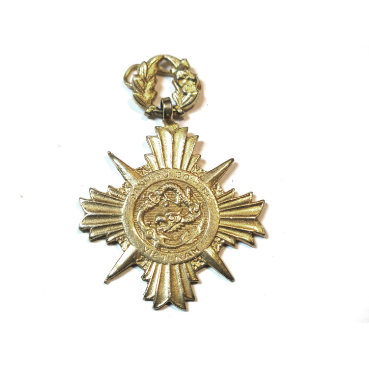 Médaille d'honneur forces armées sud Vietnam 1 classe sans ruban Ref un bo 12
