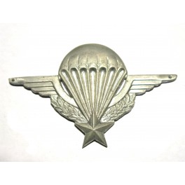 Brevet parachutiste Français modèle Aluminium Réf bo23  