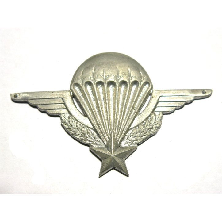 Brevet parachutiste Français modèle Aluminium Réf bo23  