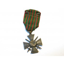 Croix de guerre originale  1914 / 1915 France Ref 78