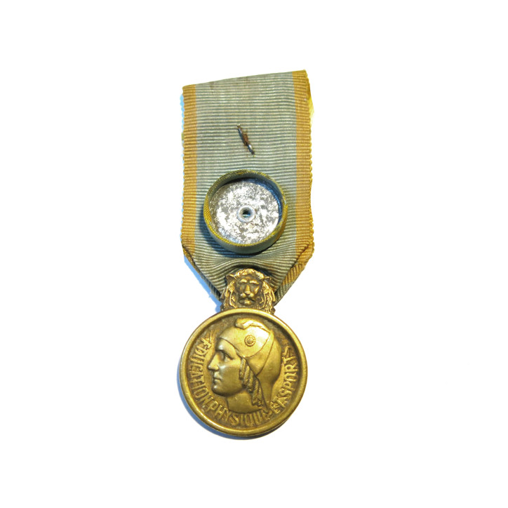 Médaille éducation physique bronze Réf bo 10 