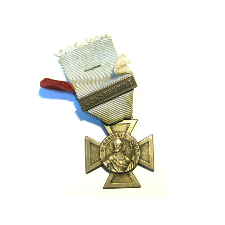 Médaille St Agustin constantine Ref bo12