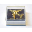Pin's avion Boeing 747/400 Air France doré ref bo 45