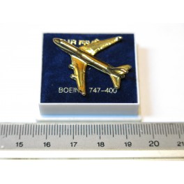 Pin's avion Airbus A 320  Air France doré ref bo 45