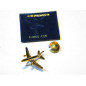 Pin's avion Airbus A 320  Air France doré ref bo 45