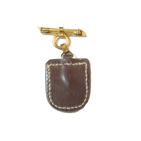 Insigne sur cuir avec epingle Rhin et Danube 1 armée 39/45 ref bo 127