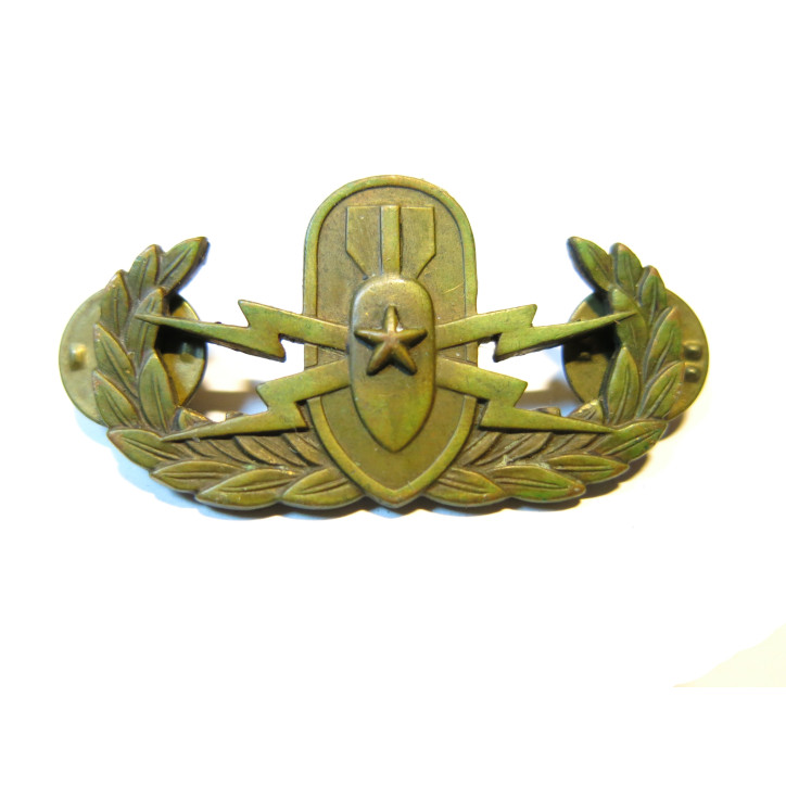 Insigne US Navy maitre des explosif bronze  ref bo4 