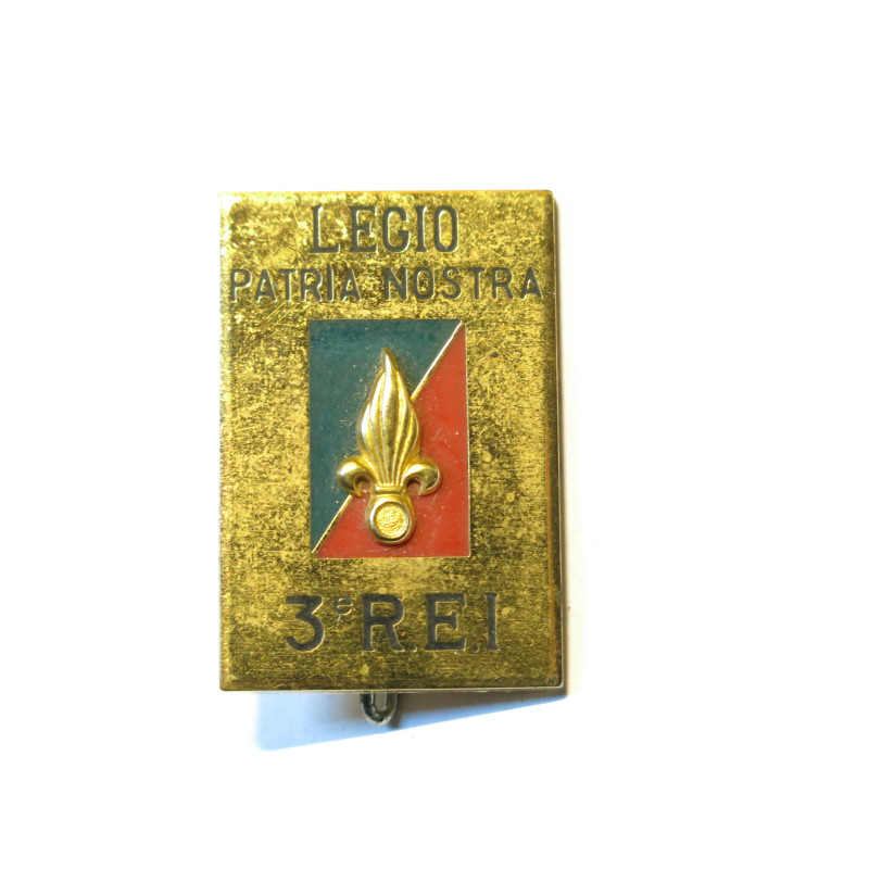 Insigne 3 REI Légion étrangere Balmé ref bo20