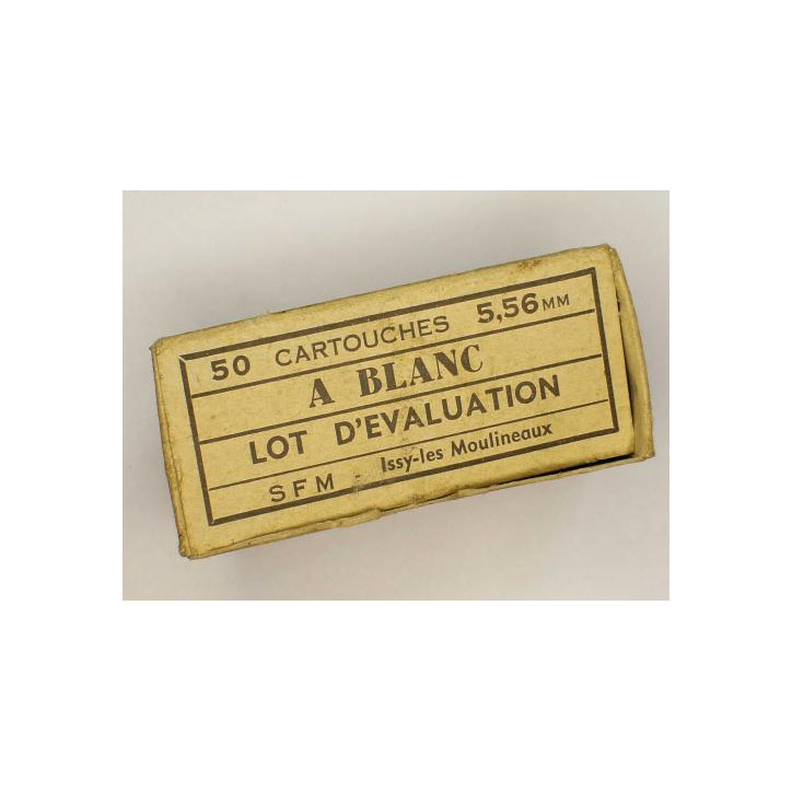 Boite 5.56 blanc évaluation réf A126 c28