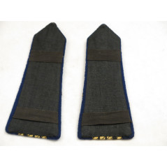 Paire de pattes d epaules Luft passepoil rouge