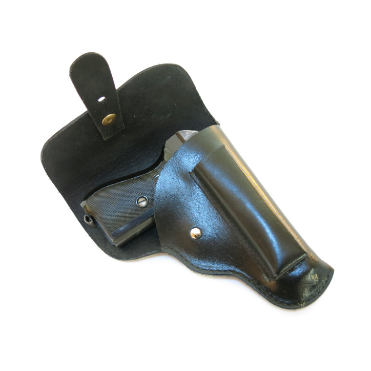Etui cuir noir pistolet CZ 27