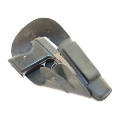 Etui cuir noir pour PA HSC Mauser 