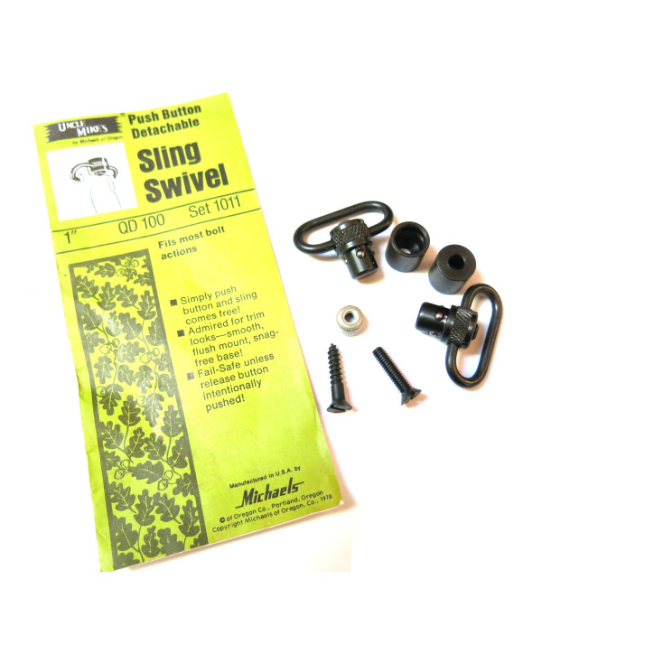 Grenadières attaches rapides à vis pour crosse ref QD 100 