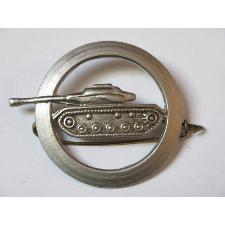 Insigne de béret Tankiste sud Vietnam ARVN argent 