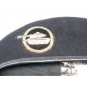 Béret Tankiste Vietnam ARVN insigne cannetille