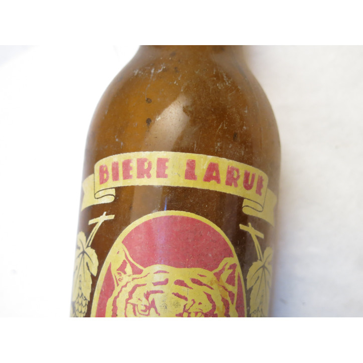 Bouteille biere Larue époque Indochine 