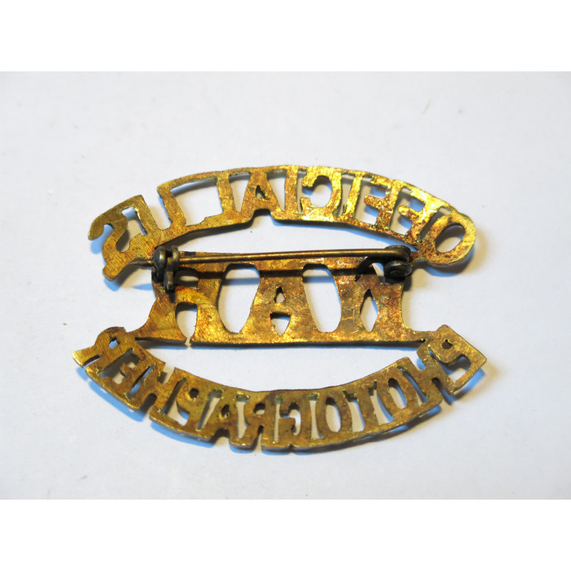 Insigne metal US Army YANK correspondent 