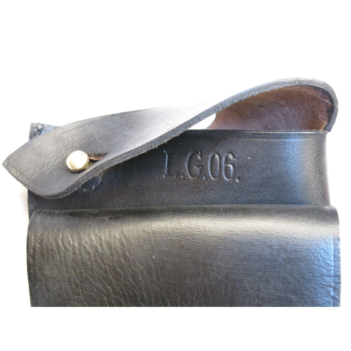 Etui cuir revolver Reichrevolver noir