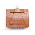 Lebel brown leather pouch ammunution 