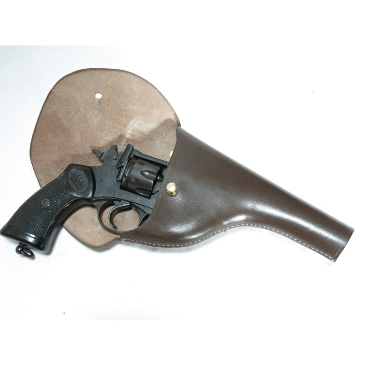 Etui cuir revolver Webley 380 39/45 