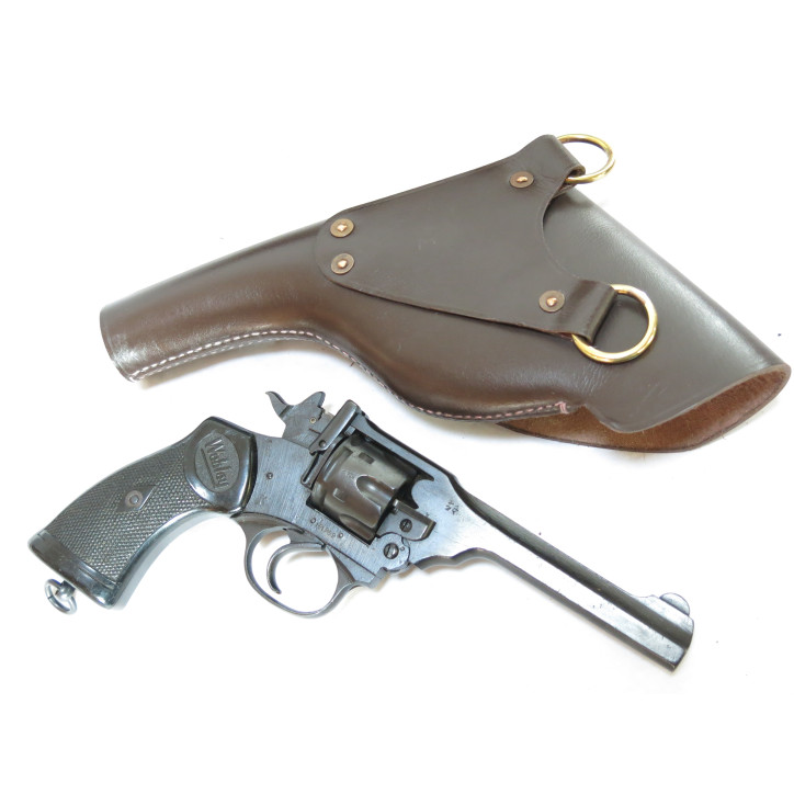 Etui cuir revolver Webley 380 39/45 