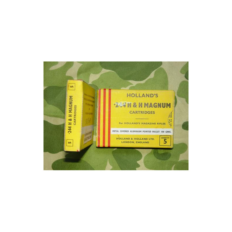 Boite vide 244 H et H  Kynoch