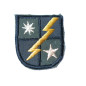 Insigne tissu  de beret 5th Special forces Airborne 